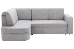 Fresh Narożnik z 2 pojemnikami taupe NESSI lewy