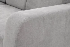 Fresh Narożnik z 2 pojemnikami taupe NESSI lewy