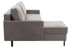 Exline Narożnik z 2 pojemnikami taupe NELLY