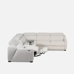 inny Narożnik z barkiem i funkcją relaks LIVORNO prawy