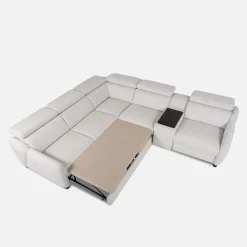 Narożniki|Trend Line Narożnik z barkiem i funkcją relaks LIVORNO lewy