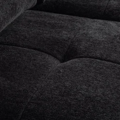 Instilo Narożnik z dostawką grafitowy ALMERIA PR.2 lewy