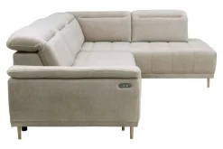 Narożniki|Werdomo Narożnik z elektrycznie wysuwanym siedziskiem CALVARO L prawy