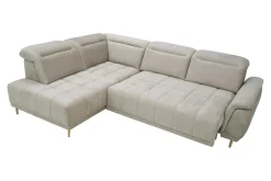 Werdomo Narożnik z elektrycznie wysuwanym siedziskiem CALVARO L lewy