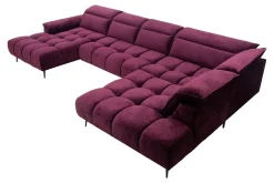 Narożniki|Werdomo Narożnik z elektrycznie wysuwanym siedziskiem MONTANA XL prawy