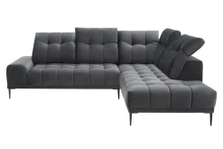 Instilo Narożnik z elektrycznie wysuwanym siedziskiem GRENADA lewy