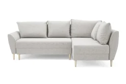 Fresh Narożnik z funkcją spania szarobeżowy MONACO