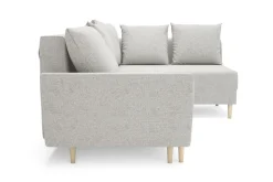 Fresh Narożnik z funkcją spania szarobeżowy MONACO