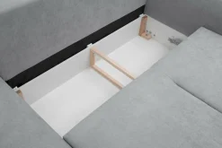 Narożniki|Fresh Narożnik z funkcją spania szary TENDER lewy