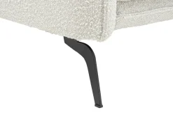 Narożniki|FN Design Narożnik z poduszkami dekoracyjnymi biały perłowy MANDELLO PLUS prawy