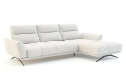 Narożniki|Instilo Narożnik z przesuwanym oparciem ADILIO lewy