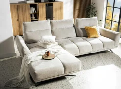 Narożniki|Instilo Narożnik z przesuwanym oparciem ADILIO prawy