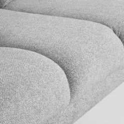 Werdomo Narożnik z regulacją siedziska szary CAMPINA MINI prawy