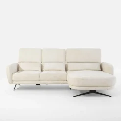 Narożniki|Werdomo Narożnik z regulacją siedziska biały ILUSIO MINI prawy