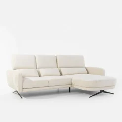 Narożniki|Werdomo Narożnik z regulacją siedziska biały ILUSIO MINI prawy