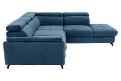 Instilo Narożnik z regulacją zagłówków niebieski MAROLA lewy