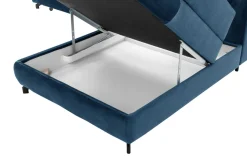 Instilo Narożnik z regulacją zagłówków niebieski MAROLA lewy