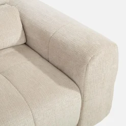 Narożniki|Werdomo Narożnik z regulowanym zagłówkierm PANEO S beżowy lewy