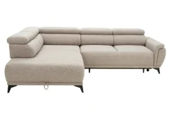 Werdomo Narożnik z regulowanymi zagłówkami ATLANTA lewy