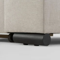 Narożniki| Narożnik z regulowanymi zagłówkami jasnoszary ARYA lewy