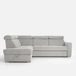 Narożniki|inny Narożnik z regulowanymi zagłówkami szary LENA lewy