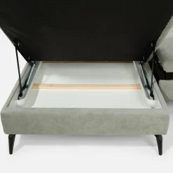 New Form Narożnik z regulowanymi zagłówkami jasnoszary JAZZY L lewy