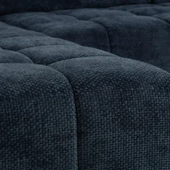 FN Design Narożnik z regulowanymi zagłówkami granatowy CHOCO lewy