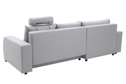 Narożnik z zagłówkiem szary CAMPO