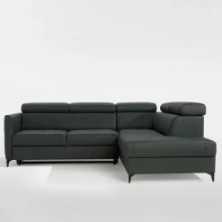 Narożnik ze skóry naturalnej SONIA prawy