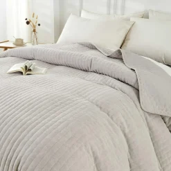 inny Narzuta beżowa CASSIEN 220x200 cm