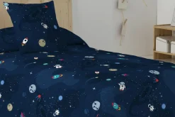 Dzieci Narzuta dziecięca kosmos ROCKET 150x200 cm