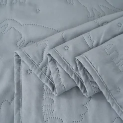 Pościel Dla Dzieci|Koce I Narzuty|inny Narzuta jasnoszara DABU DINO 140x200 cm