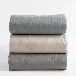 Dzieci inny Narzuta jasnozielona DABU STAR 140x200 cm