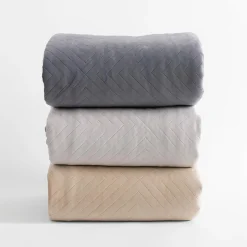 Koce I Narzuty|inny Narzuta na łóżko beżowa CALDO 180x200 cm