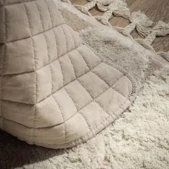 inny Narzuta na łóżko beżowa GISELLE 180x200 cm