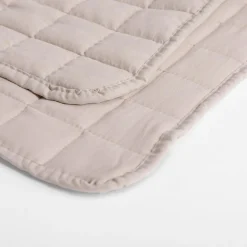 inny Narzuta na łóżko beżowa GISELLE 180x200 cm