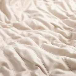 Koce I Narzuty| Narzuta na łóżko beżowa NEW WAVE 220x240 cm