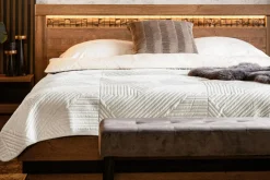 Narzuta na łóżko biała SENSO 180x200 cm