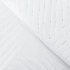Narzuta na łóżko biała SENSO 180x200 cm