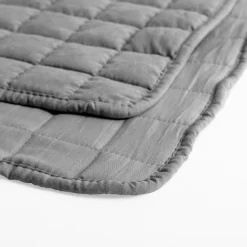 inny Narzuta na łóżko ciemnoszara GISELLE 180x200 cm