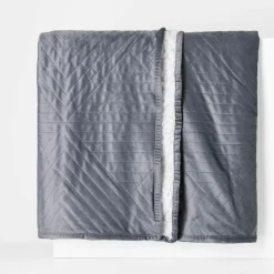 Koce I Narzuty|inny Narzuta na łóżko ciemnoszara CALDO 220x200 cm