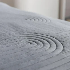 inny Narzuta na łóżko ciemnoszara TOSCA 180x200 cm