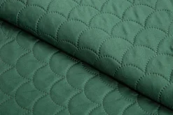 Narzuta na łóżko ciemnozielona NICEA 180x200 cm