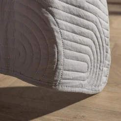 inny Narzuta na łóżko jasnoszara TOSCA 220x240 cm