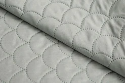 Koce I Narzuty| Narzuta na łóżko jasnoszara NICEA 180x200 cm