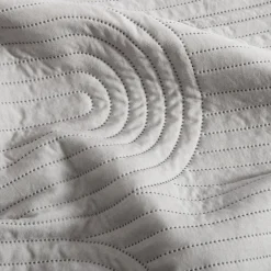 Koce I Narzuty|inny Narzuta na łóżko jasnoszara TOSCA 180x200 cm