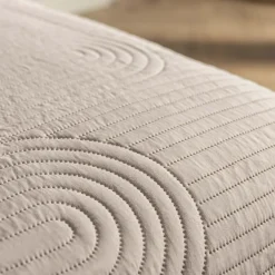 Koce I Narzuty|inny Narzuta na łóżko pikowana beżowa TOSCA 180x200 cm