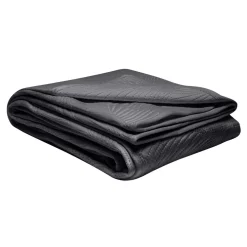 Koce I Narzuty|Estetica Narzuta na łóżko pikowana w liście szara FERN 220x240 cm