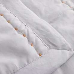 Koce I Narzuty|inny Narzuta na łóżko szara VANILLA DOTS 200x220 cm