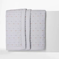 Koce I Narzuty|inny Narzuta na łóżko szara VANILLA CROSS 200x220 cm